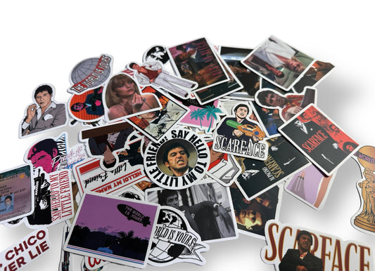 Scarface stickers 50 pcs